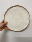 Dinner Plate-speckled clay