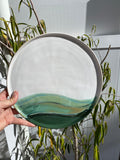 Dinner Plate-white clay